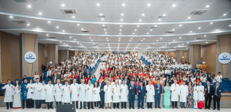 Lễ kỉ niệm 69 năm Ngày Thầy thuốc Việt Nam 27/02 do Tập đoàn Phenikaa, Trường Đại học Phenikaa, Dự án Bệnh viện Đại học Phenikaa tổ chức đã diễn ra thành công tốt đẹp